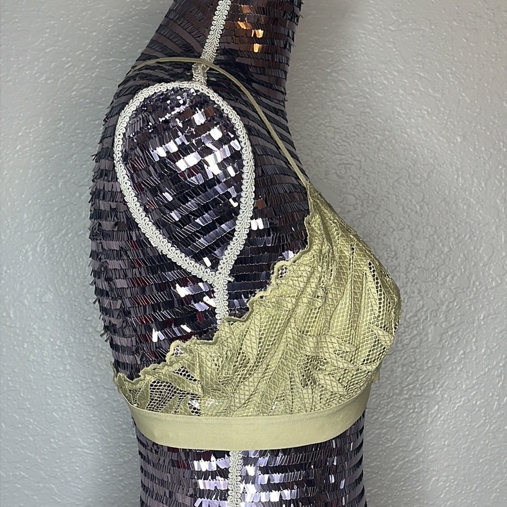 Aerie Large Green Bralette - Picture 3 of 5